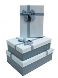 Набор подарочных коробок А-61307-106 (Голубой)