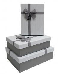 Набор подарочных коробок А-61307-106 (Серый)