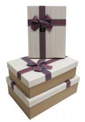 Набор подарочных коробок А-61307-27 (Бежевый)