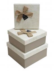 Набор подарочных коробок А-62301-32 (Бежевый)