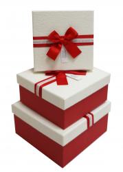 Набор подарочных коробок А-62301-4 (Молочный)