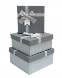 Набор подарочных коробок А-62301-60 (Тёмно-серый)