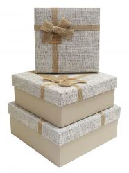 Набор подарочных коробок А-62314-29 (Песочный)