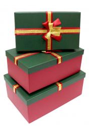 Набор подарочных коробок А-724 (Зелёный)