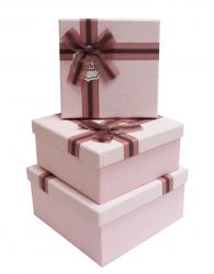 Набор подарочных коробок А-8301-106 (Розовый)