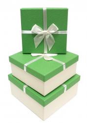 Набор подарочных коробок А-8301-39 (Зелёный)