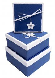 Набор подарочных коробок А-8301-56 (Синий)
