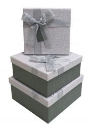 Набор подарочных коробок А-8301-73 (Серый)