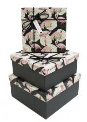 Набор подарочных коробок А-8301-80 (Фламинго)