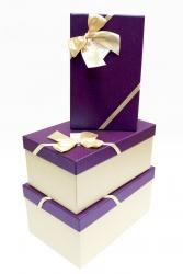 Набор подарочных коробок А-8315-2 (Фиолетовый)