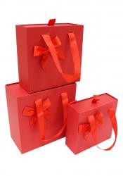 Набор подарочных коробок А-8331-1 (Красный)