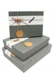 Набор подарочных коробок А-8836 (Серый)