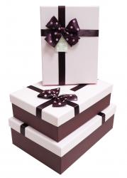 Набор подарочных коробок А-91307-126 (Розовый)