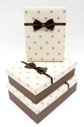 Набор подарочных коробок А-91307-63 (Коричневый)