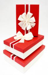 Набор подарочных коробок А-91307-65 (Красный)