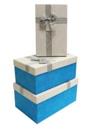 Набор подарочных коробок А-91335-22 (Серый)