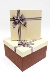Набор подарочных коробок А-92203-2 (Бежевый)