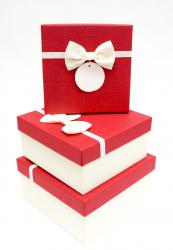 Набор подарочных коробок А-92301-61 (Красный)