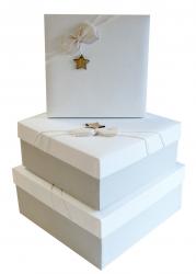 Набор подарочных коробок А-92314-25 (Белый)
