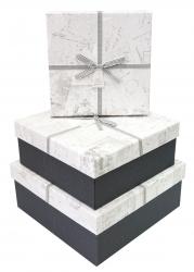 Набор подарочных коробок А-92314-28 (Серый)