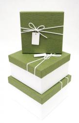 Набор подарочных коробок А-92316-5 (Зелёный)