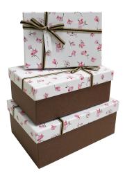 Набор подарочных коробок А-9301-117 (Розовый)