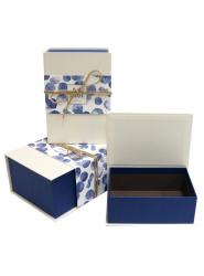 Набор подарочных коробок А-9301-120 (Синий)