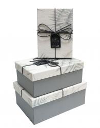 Набор подарочных коробок А-9301-141 (Серый)