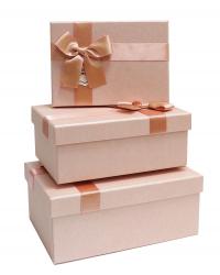 Набор подарочных коробок А-9301-159 (Персиковый)