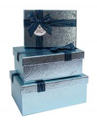 Набор подарочных коробок А-9301-167 (Голубой)