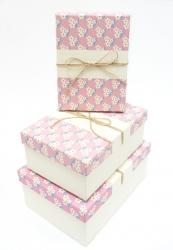Набор подарочных коробок А-9301-64 (Розовый)