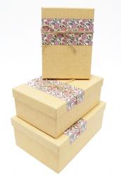 Набор подарочных коробок А-9301-71 (Розовый)