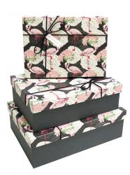 Набор подарочных коробок А-9302-115 (Фламинго)
