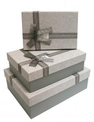 Набор подарочных коробок А-9304-88 (Серый)