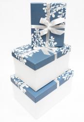 Набор подарочных коробок А-9312-7 (Синий)