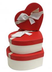 Набор подарочных коробок А-94301-137 (Красный)