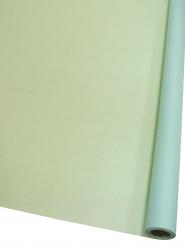 Цветная матовая бумага 70см х 9м (Бирюзовый/Светло-салатовый)