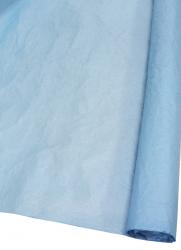 Подарочная бумага "Эколюкс" жатая в рулоне 70см х 5м (Голубой)