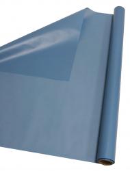 Флористическая матовая плёнка однотонная 58см*10м (Серо-голубой)