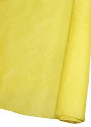 Подарочная бумага "Эколюкс" жатая в рулоне 70см х 5м (Жёлтый)